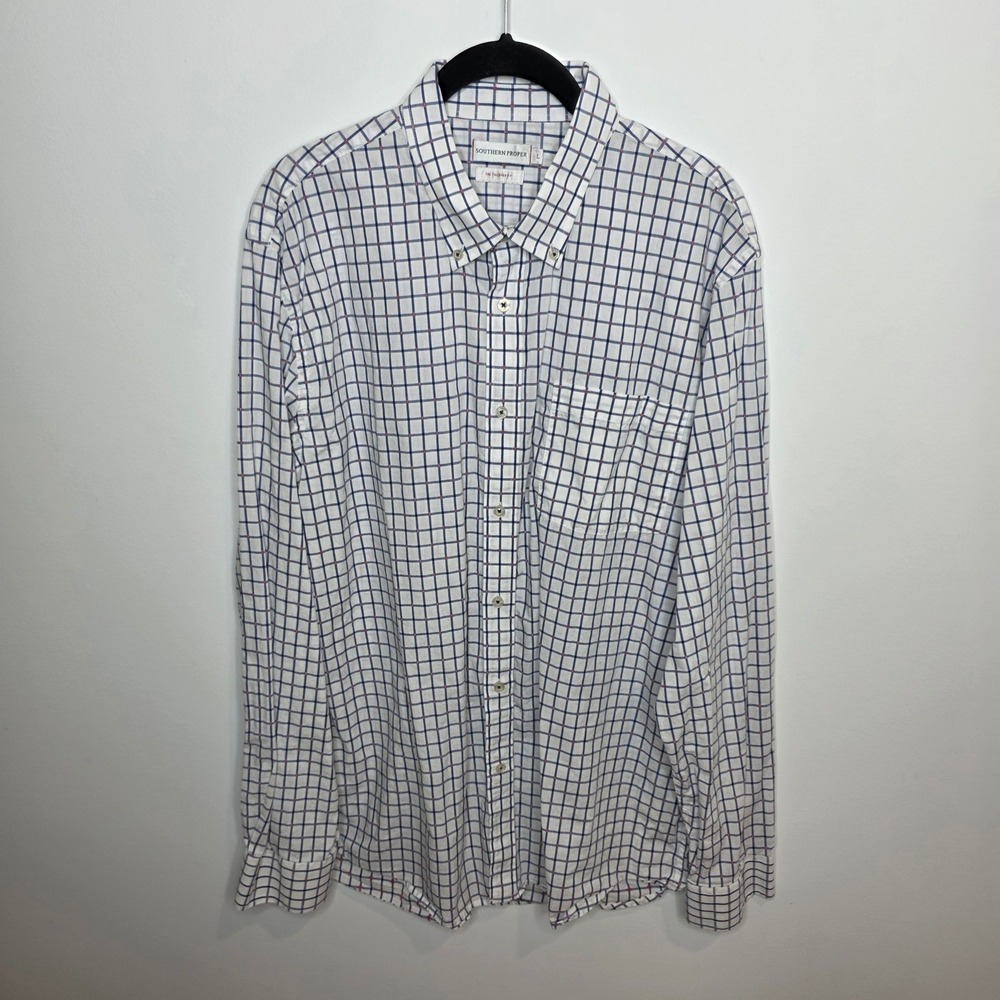 Southern‎ Proper Button Up Mens Large